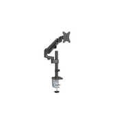 Brateck Single Monitor Heavy-Duty Aluminum Gas Spring Arm 17-35" 12KG VESA 75x75-100x100