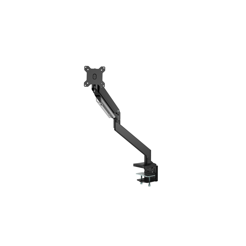 Brateck Single Monitor Heavy-Duty Gas Spring Aluminium Arm 17-35" 15KG VESA 75x75-100x100