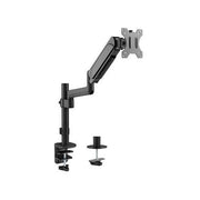 Brateck Single Monitor Pole-Mounted Gas Spring Arm 17-32" 9KG VESA 75x75/100x100