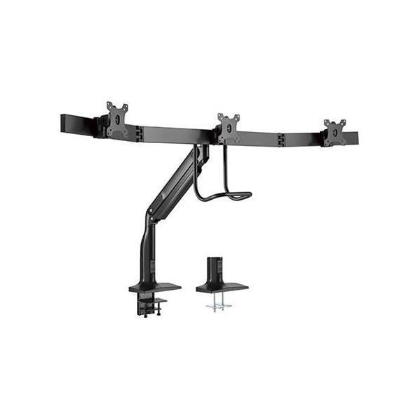 Brateck Triple Monitor Select Gas Spring Aluminum Arm 17-32" 6.5KG VESA 75x75/100x100
