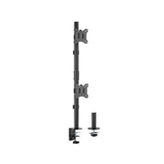 Brateck Vertical Pole Mount Dual-Screen 17-32" 9KG VESA 75x75/100x100