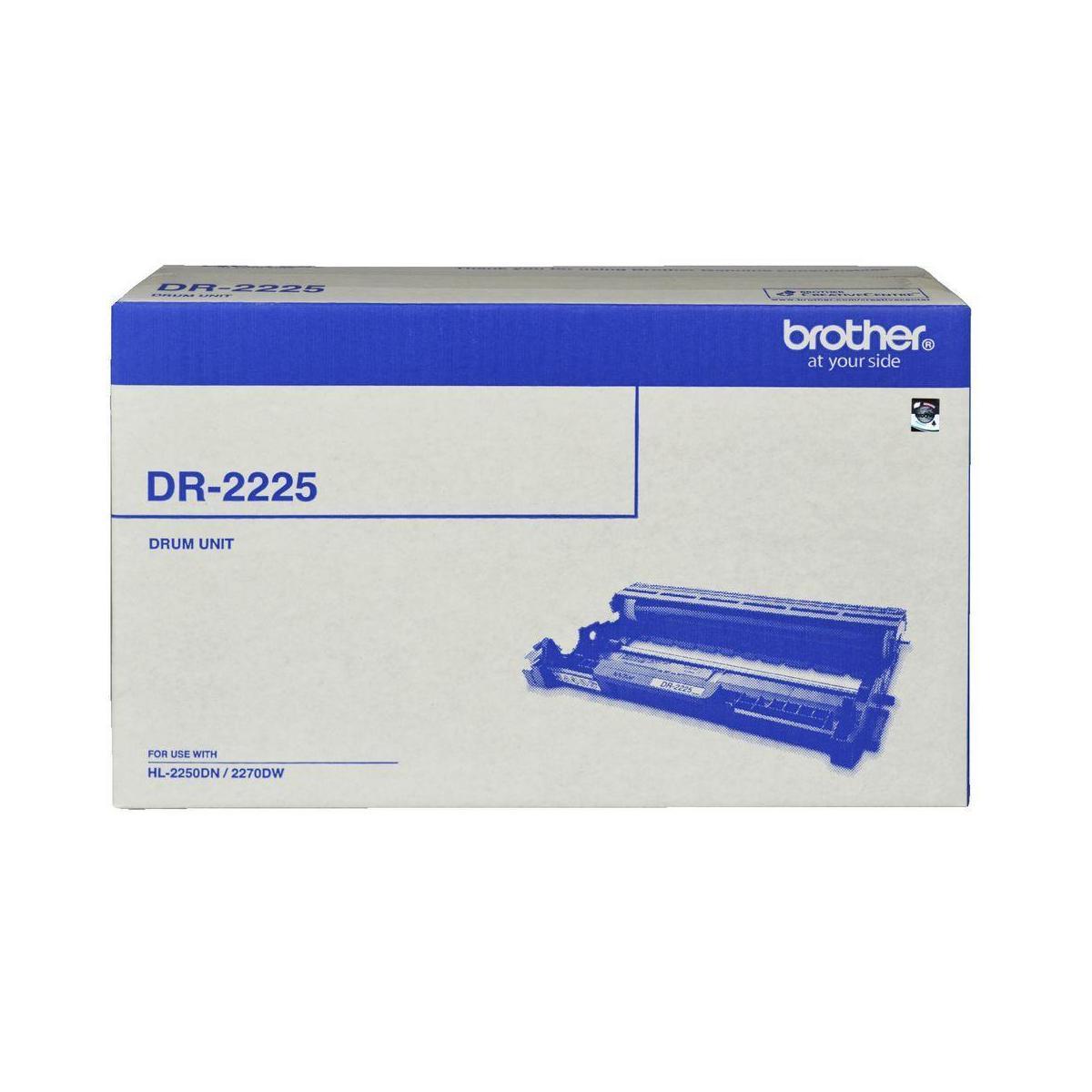 Brother DR-2225 Mono Laser Drum HL-2130/2132/2240D/2242D/2250DN/2270DW