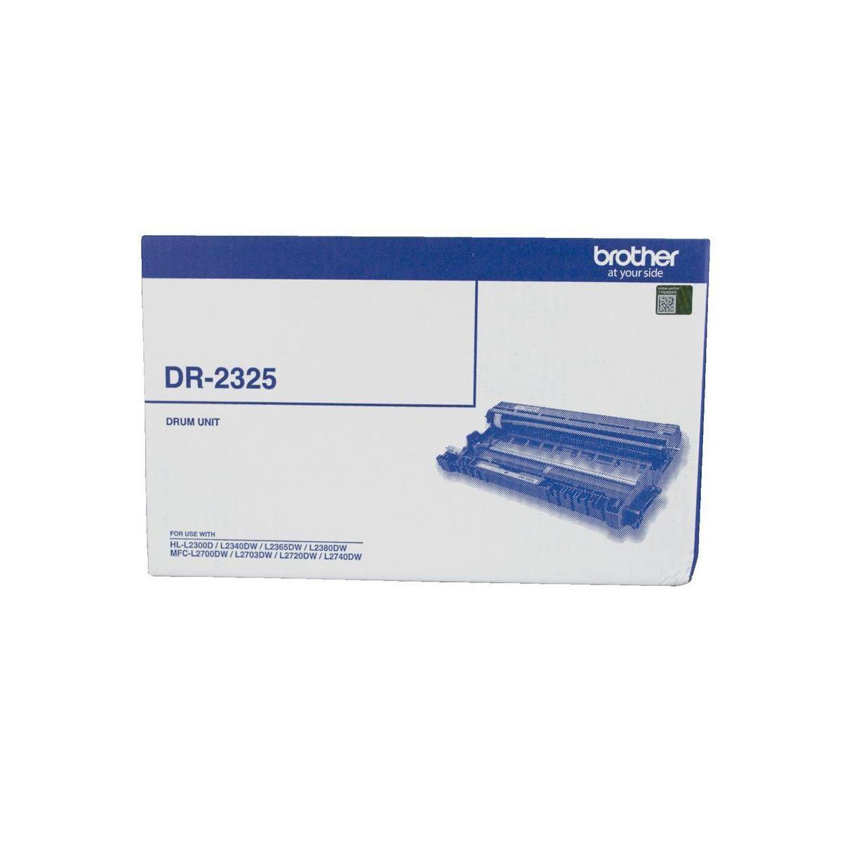 Brother DR-2325 Mono Laser Drum Unit HL-L2300D L2305W L2340DW L2365DW 2380DW
