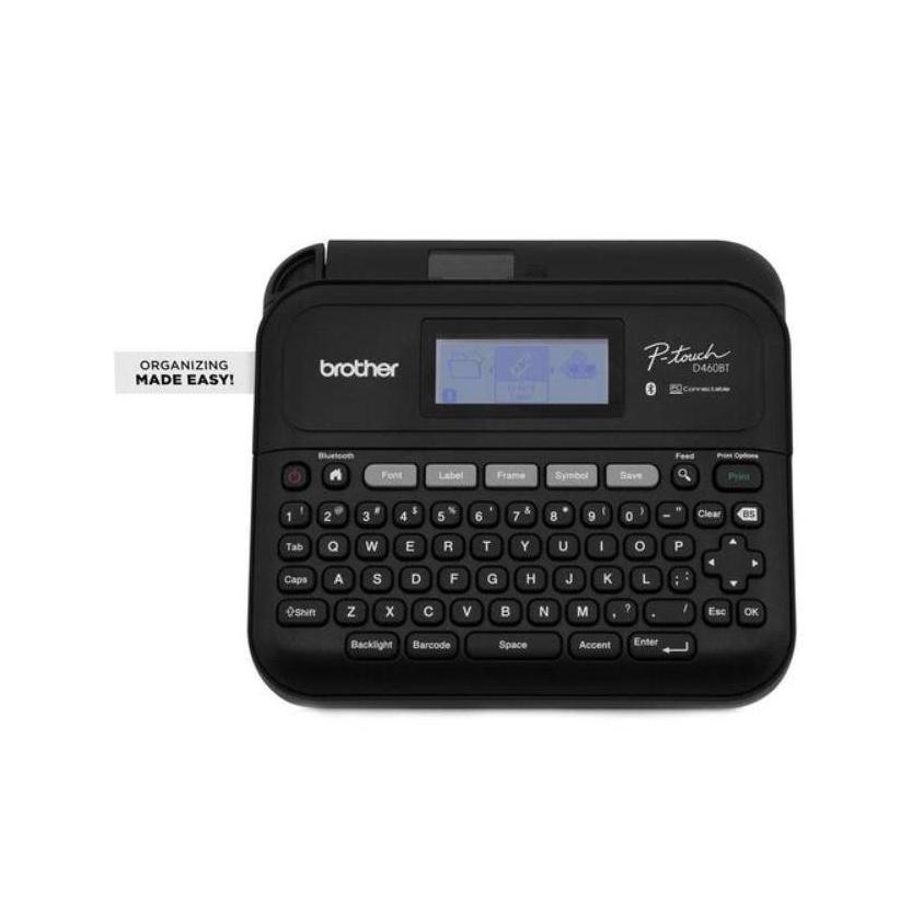 Brother PT-D460BT Bluetooth Desktop Label Maker 3.5-18mm TZE Tape