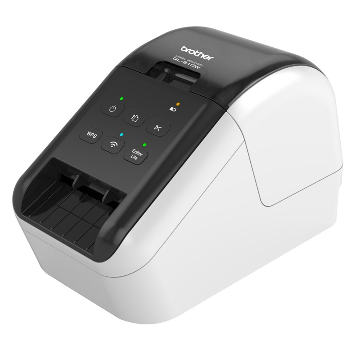 Brother QL-810W Wireless High Speed Label Printer Up to 62mm Black Red