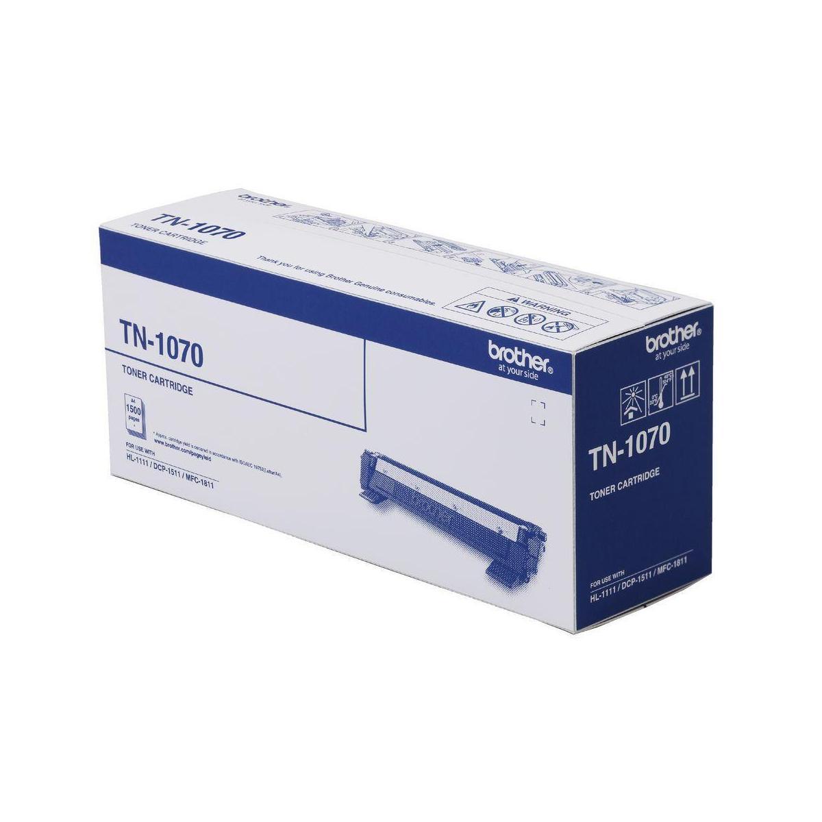 Brother TN-1070 1000 Page Yield Toner Cartridge for HL-1110 DCP-1510 MFC-1810