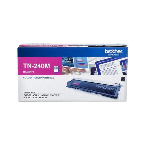 Brother TN-240M Colour Laser Toner Magenta 1400 Pages HL-3040CN DCP-9010CN