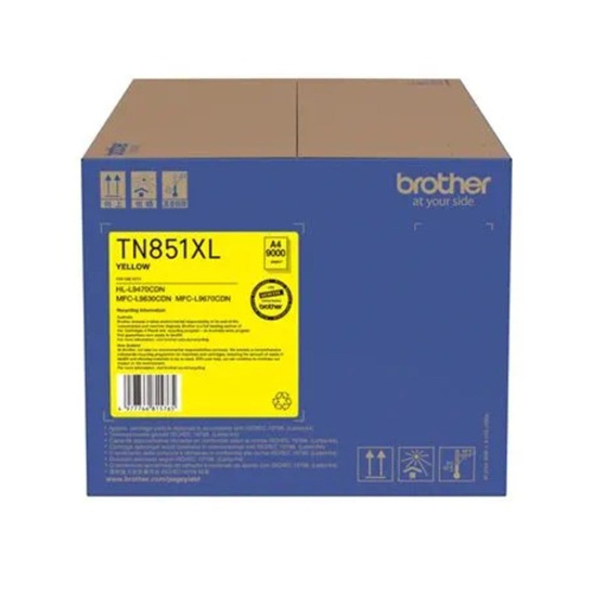 Brother Yellow High Yield Toner Cartridge for