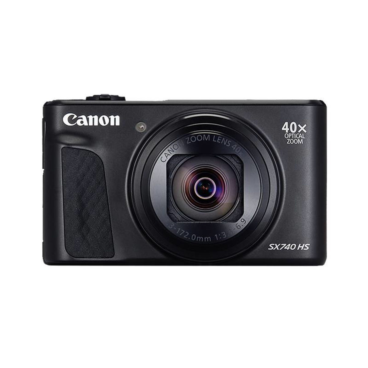 Canon PowerShot SX740 HS 20.3 Megapixel Compact Camera - Black - 1/2.3" Sensor