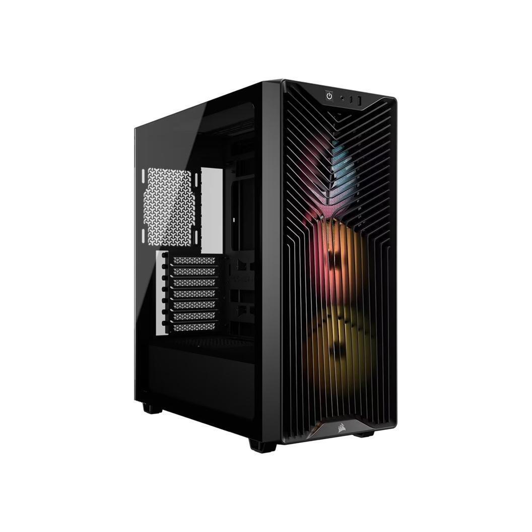 Corsair 3200D RS ARGB Mid-Tower PC Case ATX mATX ITX TG Panel 400MM GPU 165MM CPU 360MM RAD USB-C