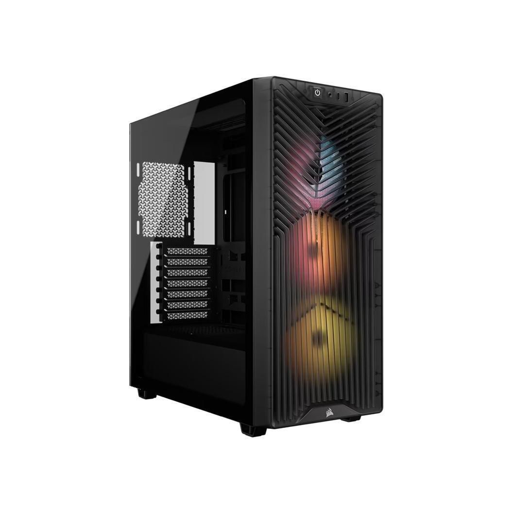 Corsair 3200D RS Smoke ARGB Mid-Tower PC Case ATX mATX ITX 400MM GPU 165MM CPU 360MM RAD USB-C