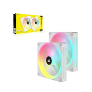 Corsair iCUE LINK QX140 RGB 140mm PWM Fan Starter Kit White