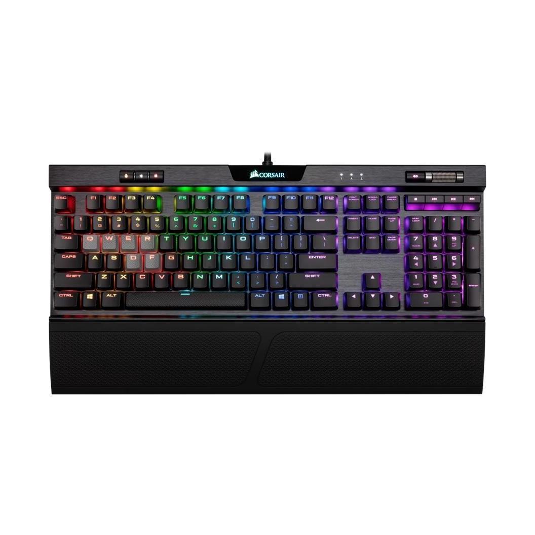 Corsair K70 RGB PRO Mechanical Gaming Keyboard Cherry MX Speed Black PBT Keycaps