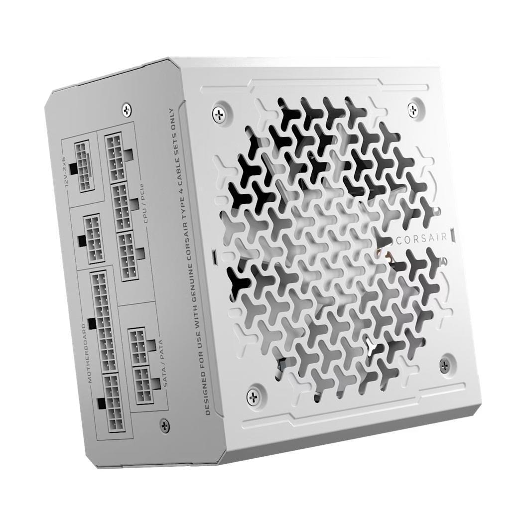Corsair RM1000e Fully Modular White ATX Power Supply 2x EPS 6x SATA 3x PCIe Gold Efficiency