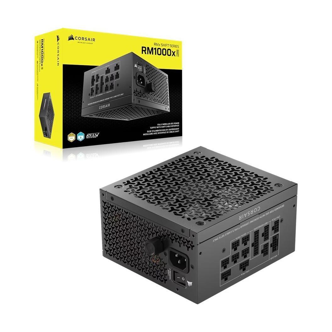 Corsair RM1000x SHIFT Fully Modular 1000W ATX Power Supply Gold Efficiency