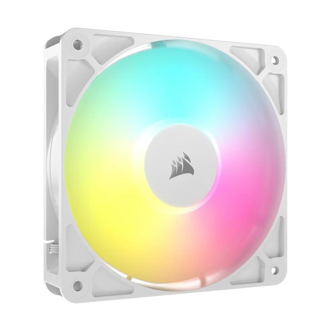 Corsair RS120 ARGB 120mm PWM Fan White Single Pack