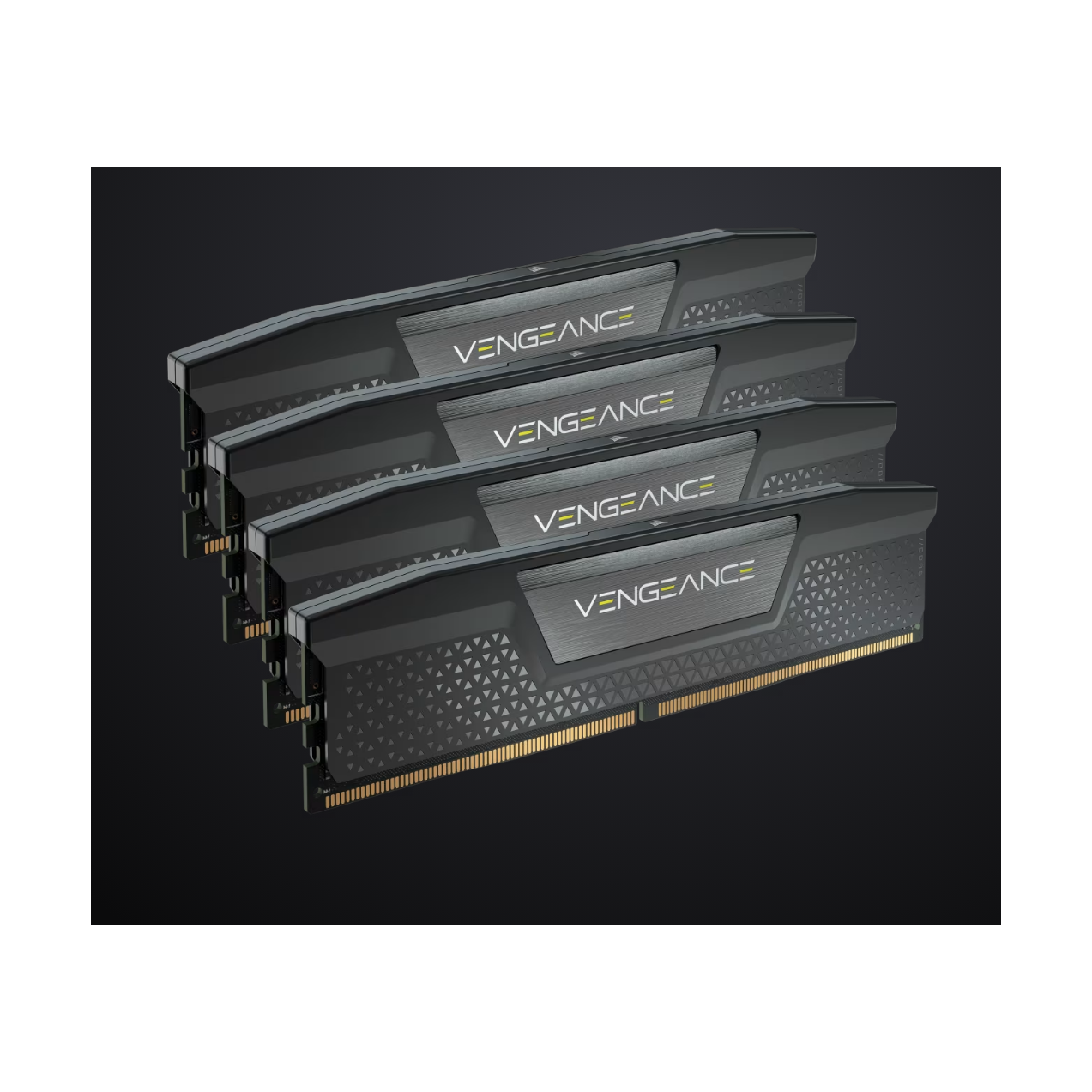 Corsair Vengeance RGB 192GB (4x48GB) DDR5 DRAM 5200MT/s CL38 Memory Kit — Bla...