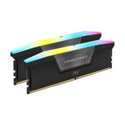 Corsair Vengeance RGB 32GB (2x16GB) DDR5 DRAM 6000MT/s CL38 Memory Kit — Black
