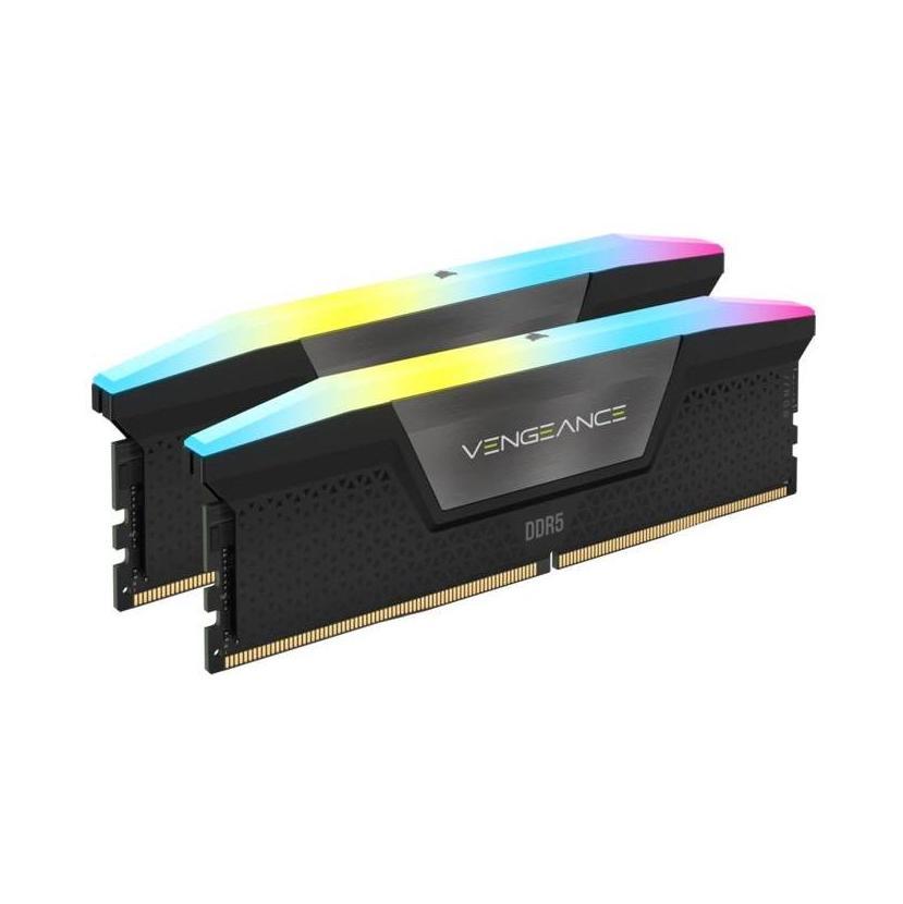 Corsair Vengeance RGB 96GB (2x48GB) DDR5 5600MHz C40 Desktop Gaming Memory Black