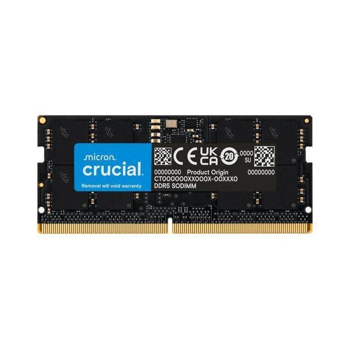 Crucial 32GB DDR5 5600MHz CL46 SODIMM Notebook Memory