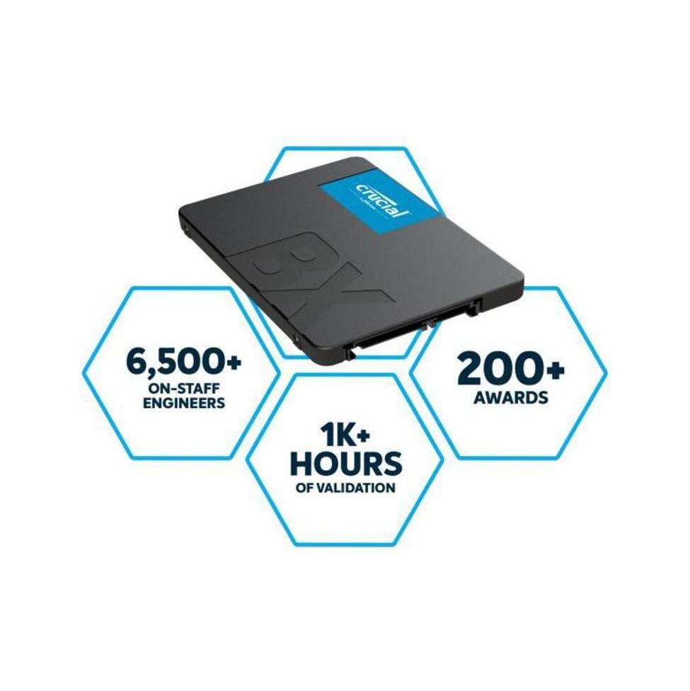 Crucial BX500 4TB 2.5" SATA III 540/500MB/s SSD 7mm