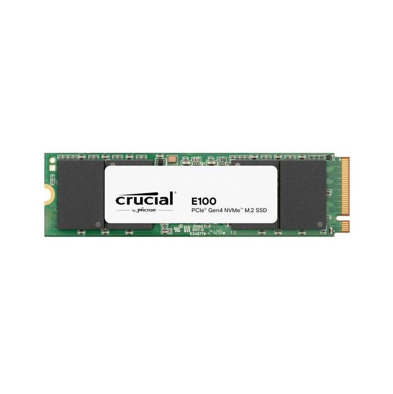 Crucial E100 480GB Gen4 NVMe SSD 4700/2500 MB/s R/W 60TBW 350K/460K IOPS 1.5M...
