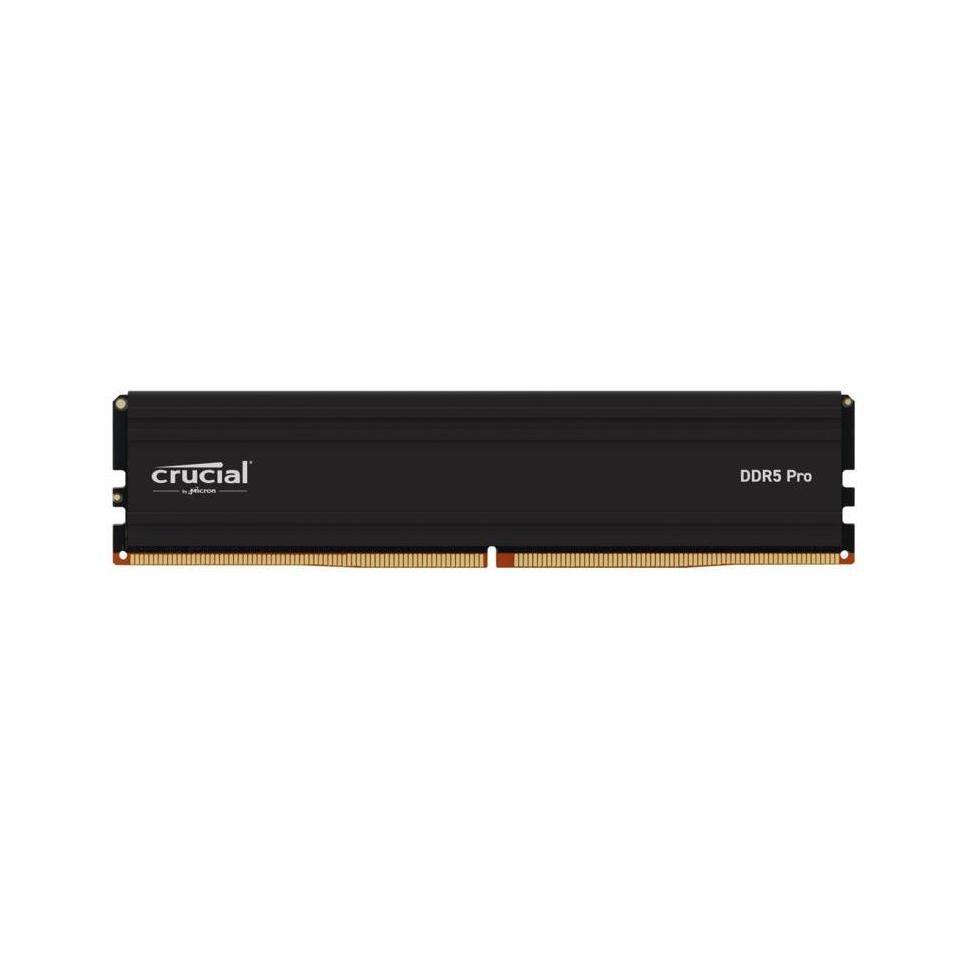 Crucial Pro 16GB DDR5 5600MHz CL46 UDIMM Black Desktop Memory