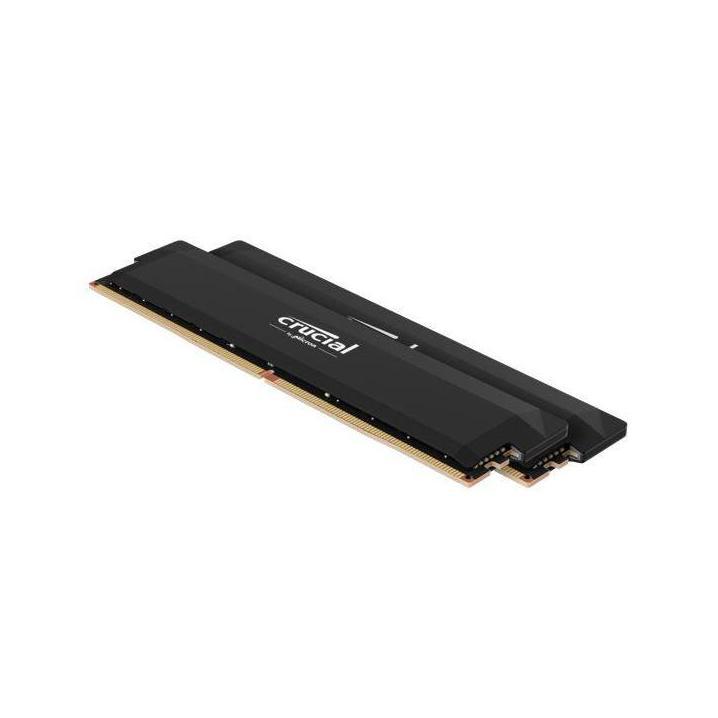 Crucial Pro 64GB (2x32GB) DDR5 6000MHz CL40 Black Desktop Memory