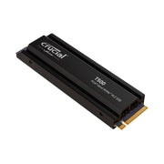Crucial T500 1TB Gen4 NVMe SSD w Heatsink - 7300/6800 MB/s R/W 600TBW 1440K I...