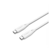 Cygnett Essentials USB-C to USB-C Cable 1M White 3A/60W 480Mbps