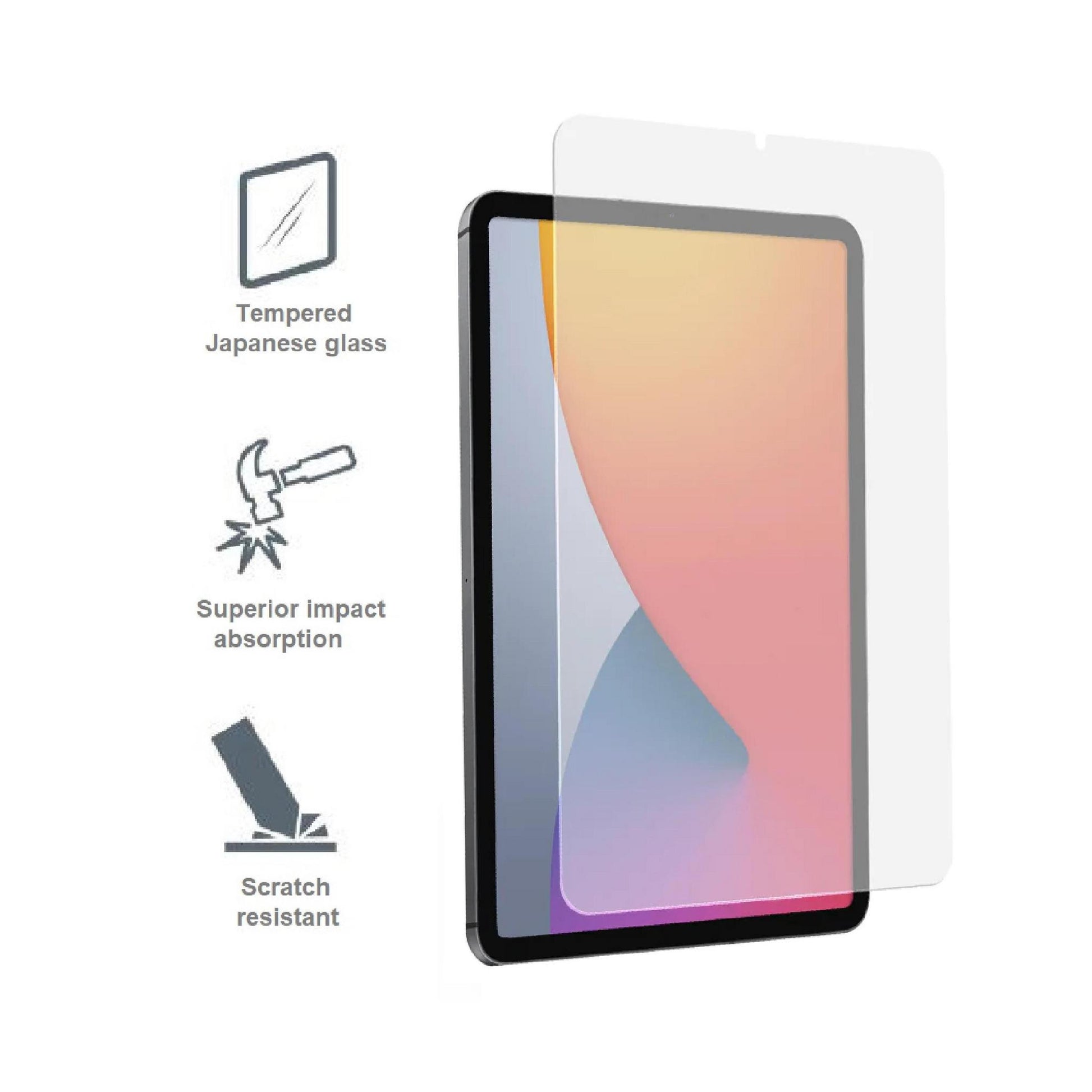 Cygnett OpticShield Apple iPad Mini A17 Pro 7th Gen Tempered Glass Screen Protector