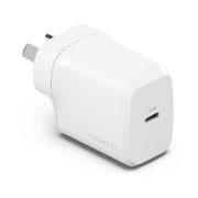 Cygnett PowerPlus 30W USB-C PD GaN Fast Wall Charger White