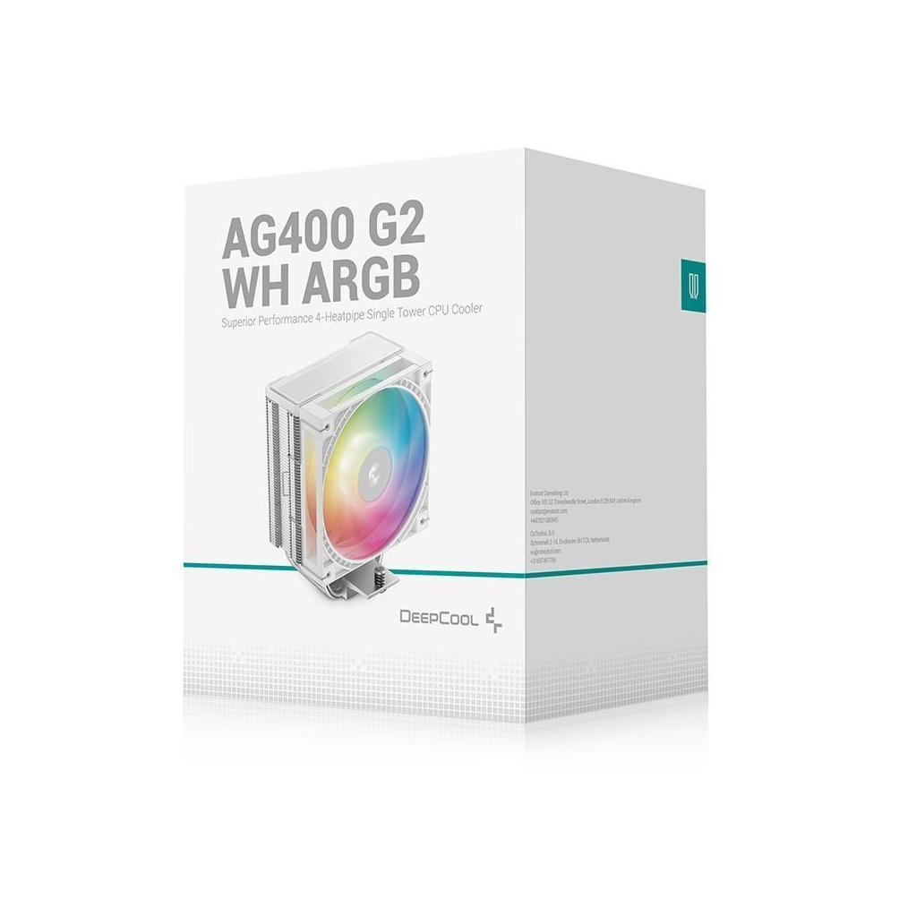 DEEPCOOL AG400 ARGB G2 4 Heat Pipes Single-Tower CPU Cooler
