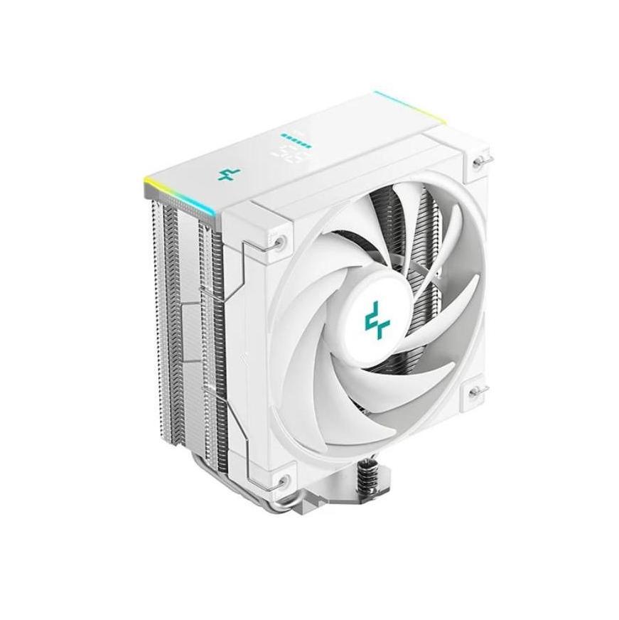 DeepCool AK400 DIGITAL SE WH CPU Cooler Status Display ARGB LED Strips 4x Hea...