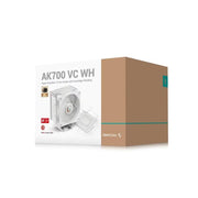 DEEPCOOL AK700 VC WH 7 Heat Pipes 4-Pin PWM LGA1851/1700/1200/115X AM5/AM4 CPU Cooler