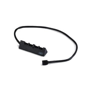 DEEPCOOL FH-04 4-Port Fan Hub Compatible with 12V 3-PIN/4-PIN Fans 550mm Extend