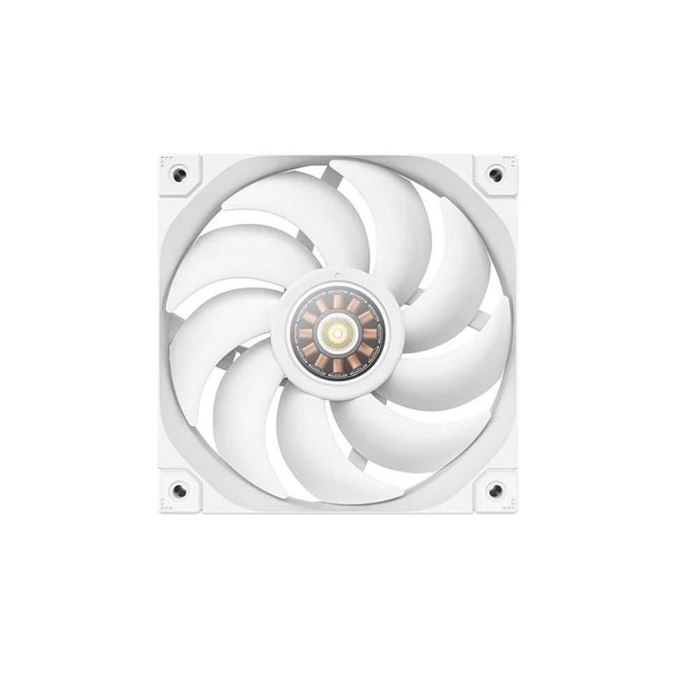 DEEPCOOL FL12 White 120mm ARGB Low Noise 4-Pin PWM Fan