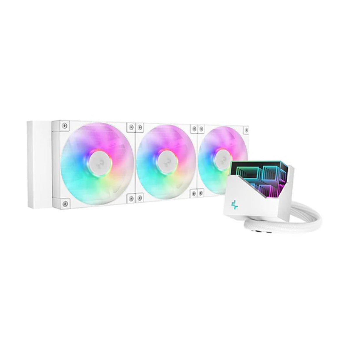 DEEPCOOL LT360 A-RGB White 360mm Radiator Intel LGA1851/1700/1200/115x AMD