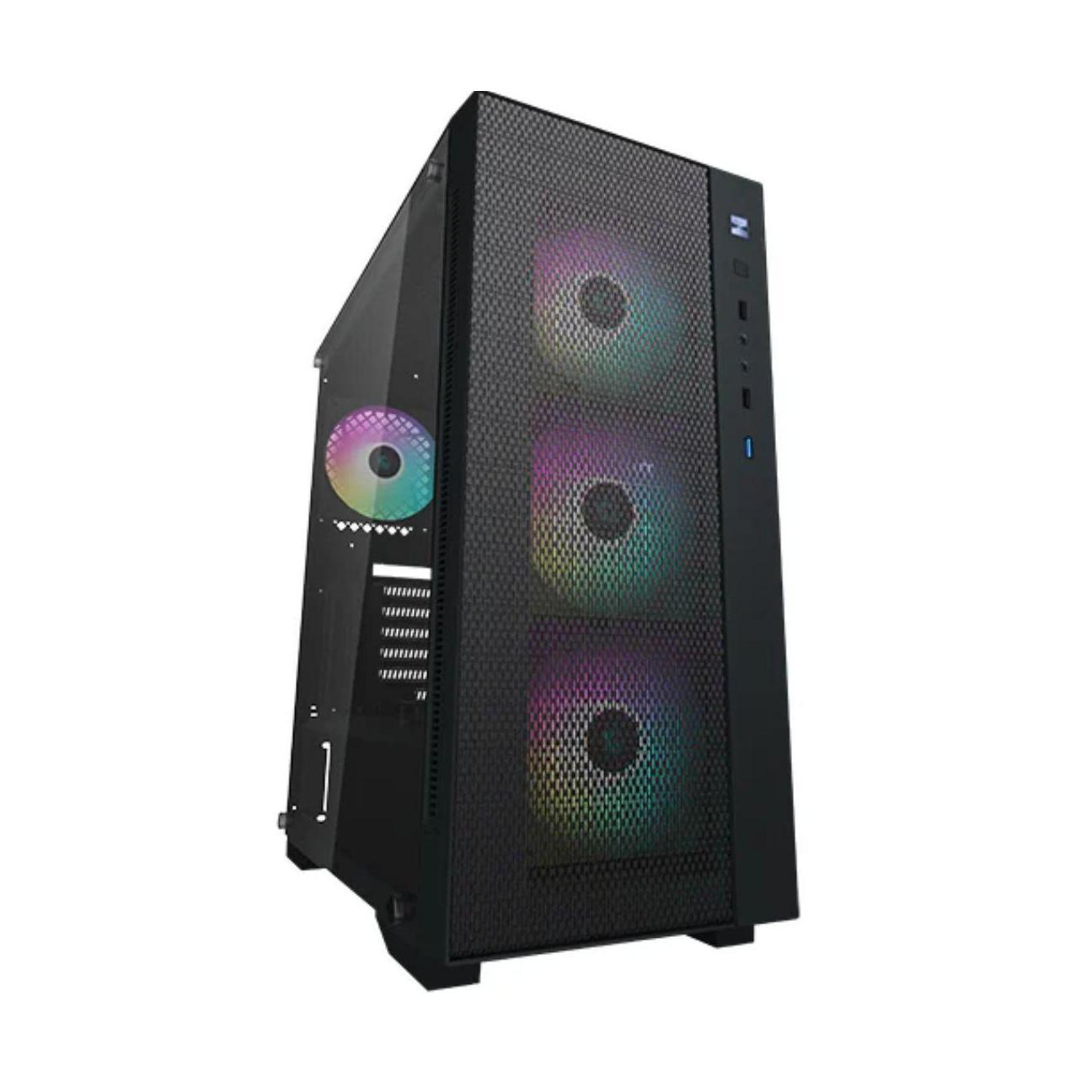 DEEPCOOL MATREXX 55 MESH 4F Mesh Panel Tempered Glass Case 4 ARGB Fans
