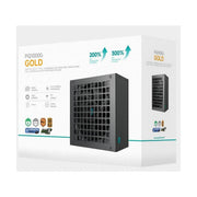 DEEPCOOL PQ1000G 1000W 80+ GOLD FULLY MODULAR ATX POWER SUPPLY 120MM FAN