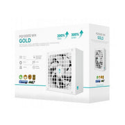 DEEPCOOL PQ1000G WH 1000W 80+ GOLD FULLY MODULAR ATX POWER SUPPLY 120MM FAN JAPANESE CAPS DCDC