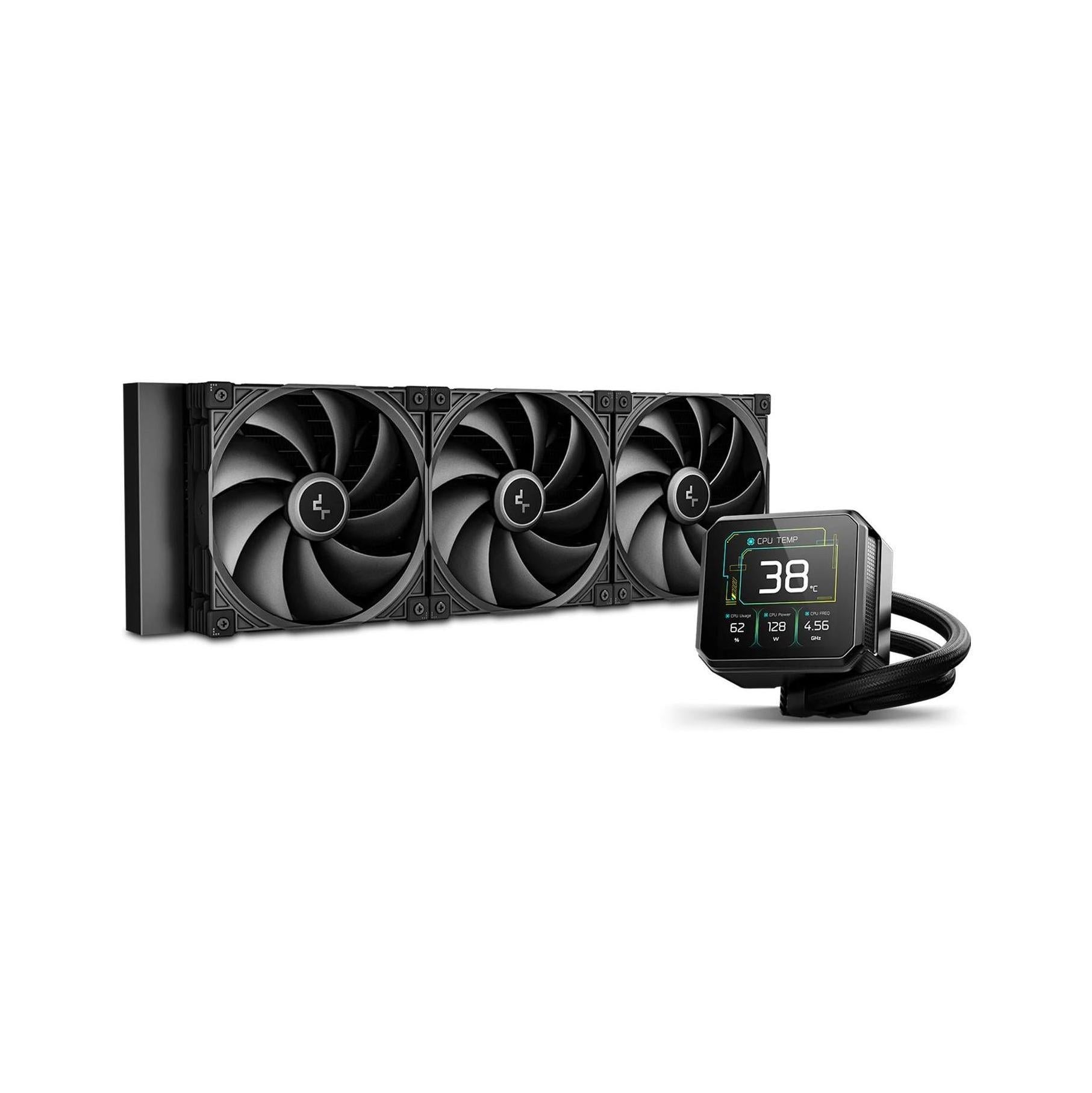 DEEPCOOL Spartacus 420 6th Gen Liquid Cooler 3.4" LCD