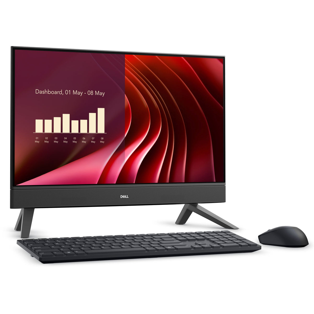 Dell AIO 24 EC24250 - Core 7 150U - 16GB RAM 2x8GB - 1TB SSD - WI-FI - KB Mouse