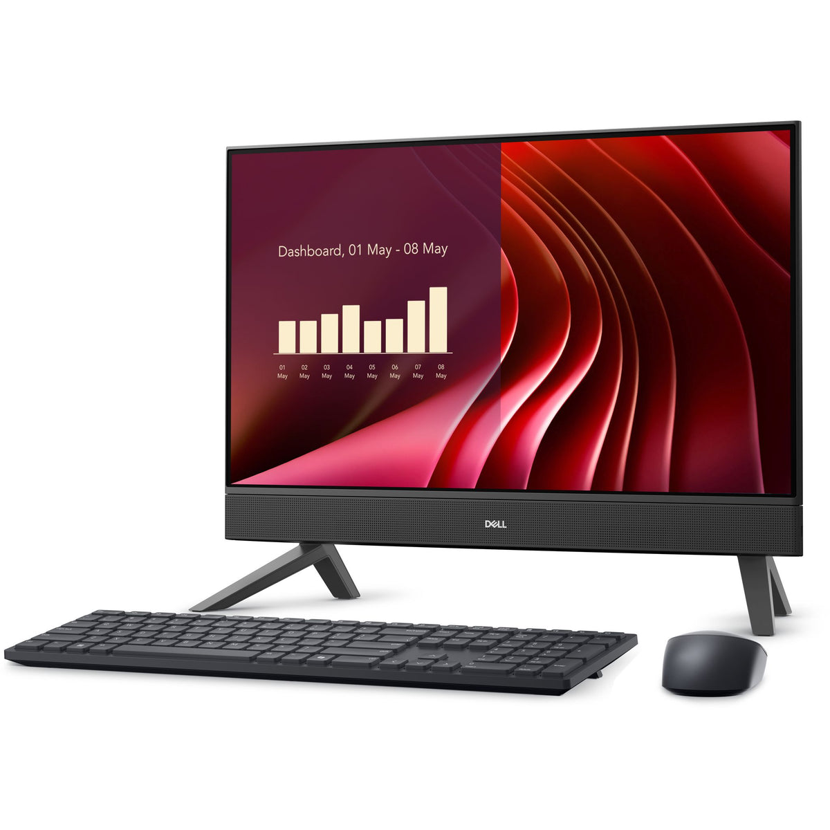 Dell AIO 24 EC24250 i5-1334U 16GB RAM 512GB SSD WiFi KB Mouse Included