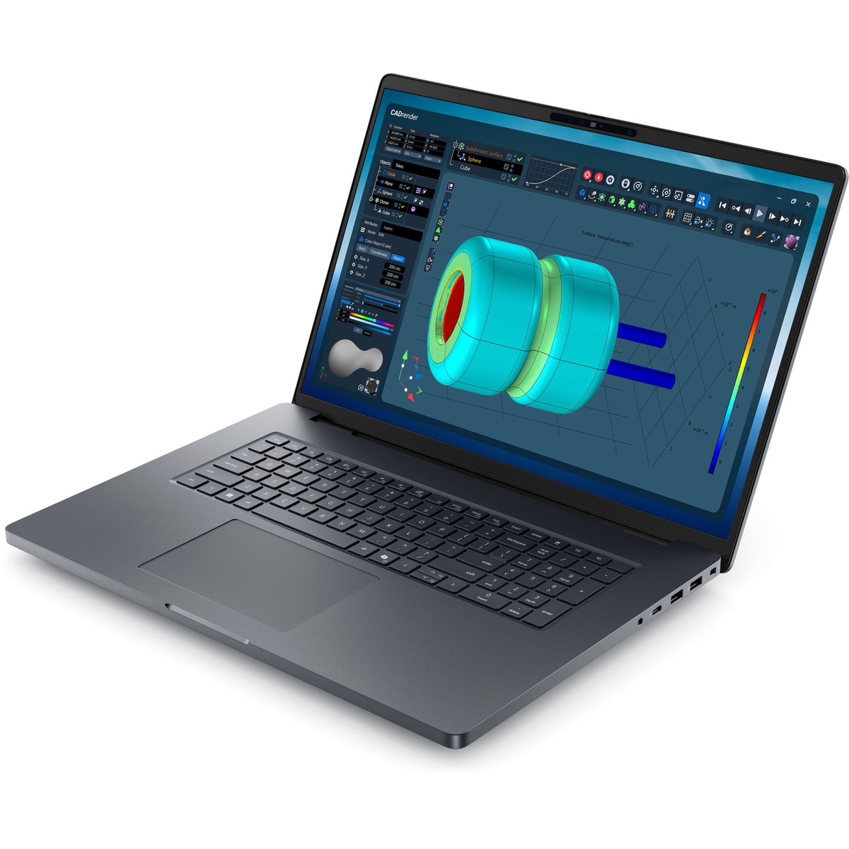 Dell Pro Max 18 Plus MB18250 18" QHD+ 64GB RAM 1TB SSD RTX 4000 16GB Backlit KB