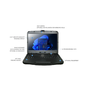 Durabook S15 15" FHD i5-1235U 8GB 256GB PCIe SSD Wi-Fi 6E Bluetooth v5.3 Cam