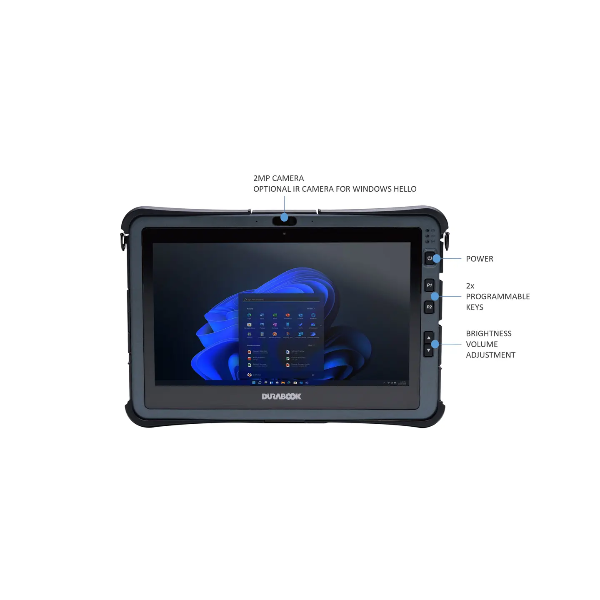 Durabook U11 11.6" FHD i5-1230U 8GB 256GB PCIe SSD Wi-Fi 6E Bluetooth v5.3 Cam