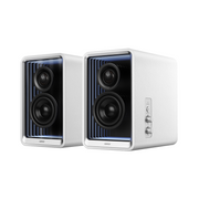 EDIFIER QR65 WHITE Desktop Active Monitor with GaN Charger