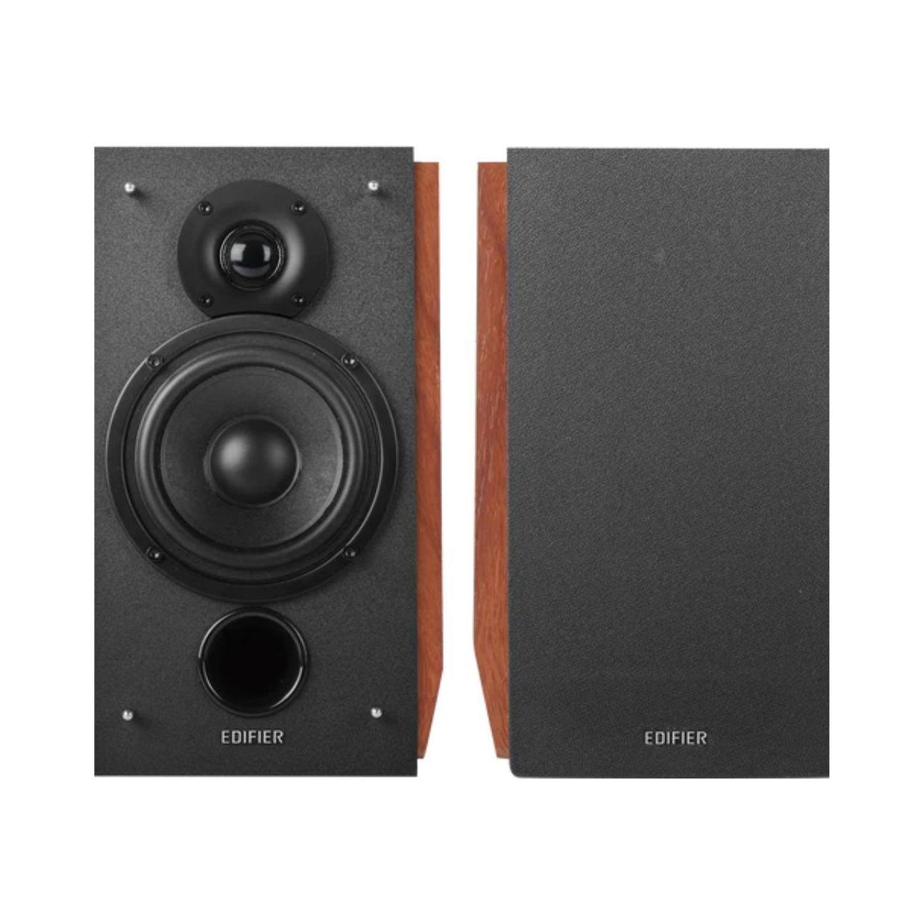 Edifier R1700BTS 66W Bluetooth Bookshelf Speakers Dual RCA Inputs Brown