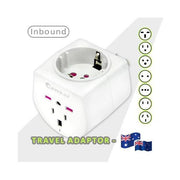 Generic Universal Travel Adapter 10A 240V 2400W Multi-Plug Compatible